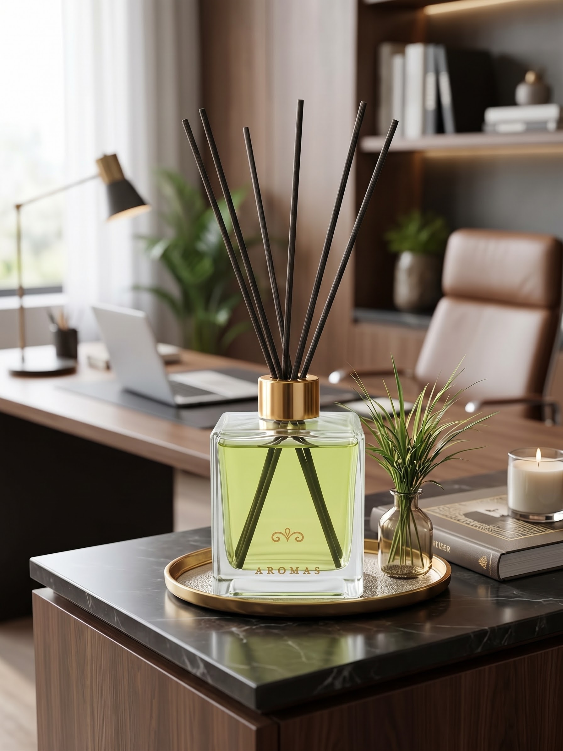 Difusor de ambientes fragrância capim-limão breve&sereno